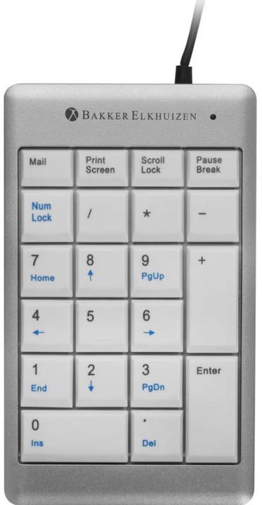 Actual product image Bakker Elkhuizen BakkerElkhuizen Keyboard UltraBoard 955 V2 Numeric Keypad retail (Numeric keypad, Cable)