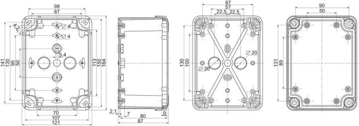 Actual product image Schneider PC case IK08 (Housing)