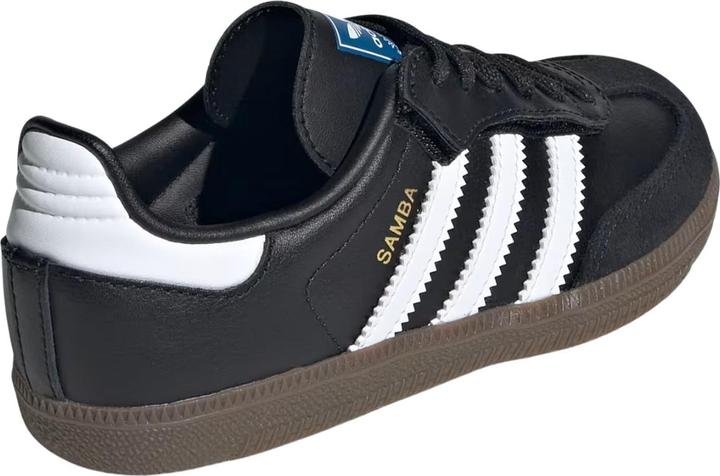 Image du produit Adidas Samba OG Schuhe mit elastischen Schnürsenkeln – Kinder Schwarz (32)