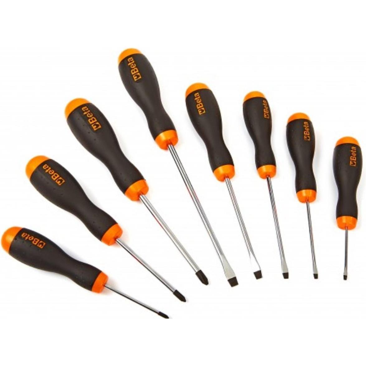 BETA, Cacciavite, 1203E/D8P-JUEGO 8 DESTORNILLADORES EVOX