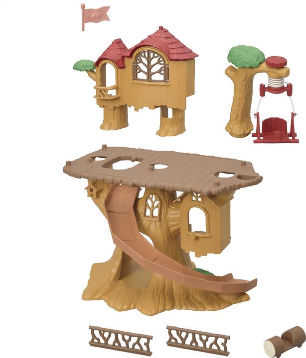 Actual product image Sylvanian Families Adventure tree house