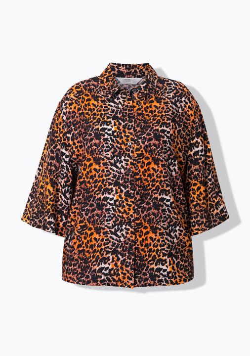 Immagine prodotto Angel of Style Bluse, Boxy-Fit, Leo-Muster (52)