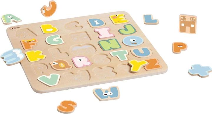 Immagine prodotto Classic World Puzzle dell'alfabeto in legno, 27 pezzi. (27 pezzi)