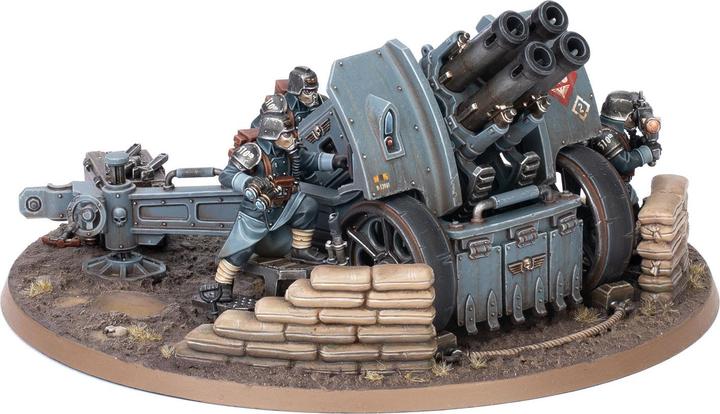 Actual product image Games Workshop Warhammer 40k - Astra Militarum Equipe d'Artillerie de Krieg (Plastic)