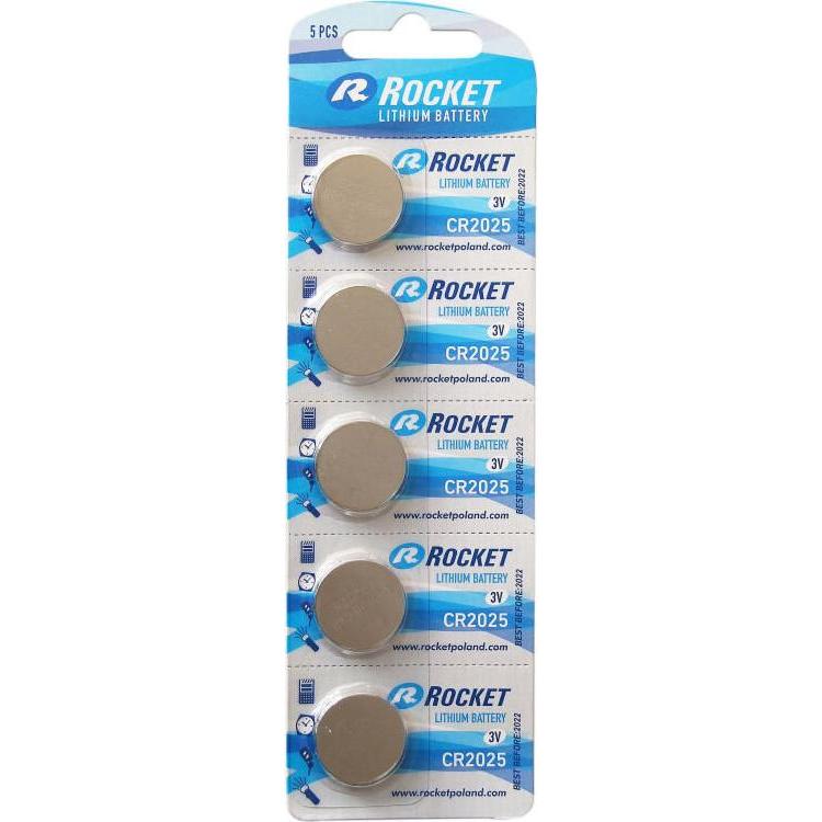 Rocket CR2025 Batterie (5 pz.), Batterie + pile