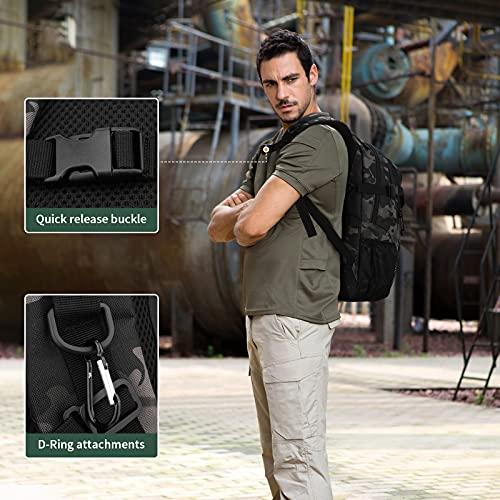 Produktbild Only-Bags.Store Taktischer Rucksack Schultasche Militär Schulranzen Tagesrucksack wasserdicht Mini Erwachsene (25 l)
