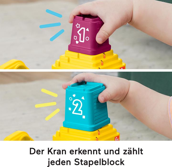 Image du produit Fisher-Price Count & Stack Crane- (D, F, I, E)