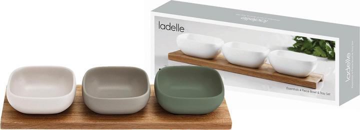 Actual product image Ladelle Essentials 4-piece bowl set 32.5x11x5 cm