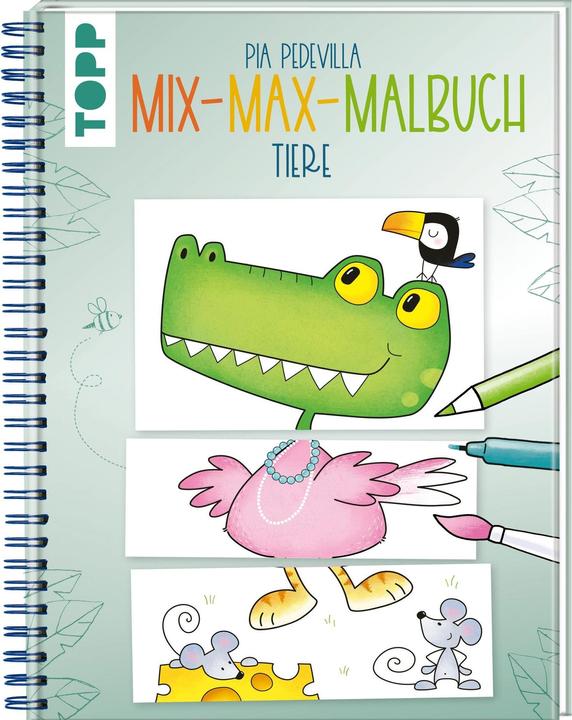 Actual product image Mix Max Colouring Book Animals