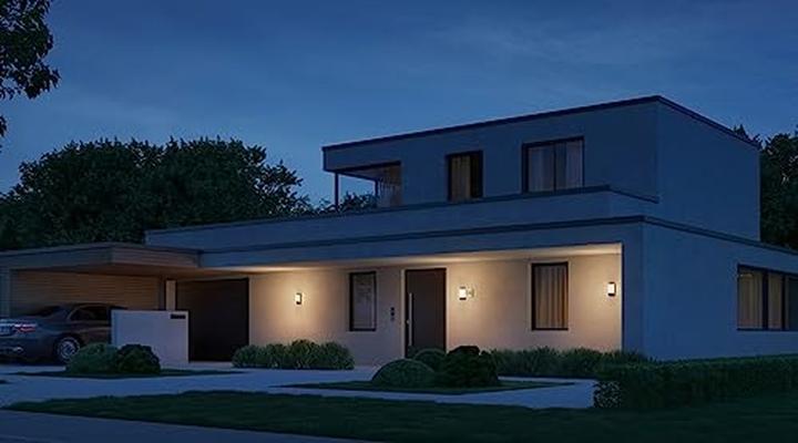 Image du produit Steinel 067205 - Applique murale 7.8 W 600 lm 3000 K Détecteur de mouvement (637 lm, IP44)