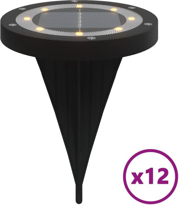 vidaXL Solar-Bodenleuchte (10 lm, IP65)
