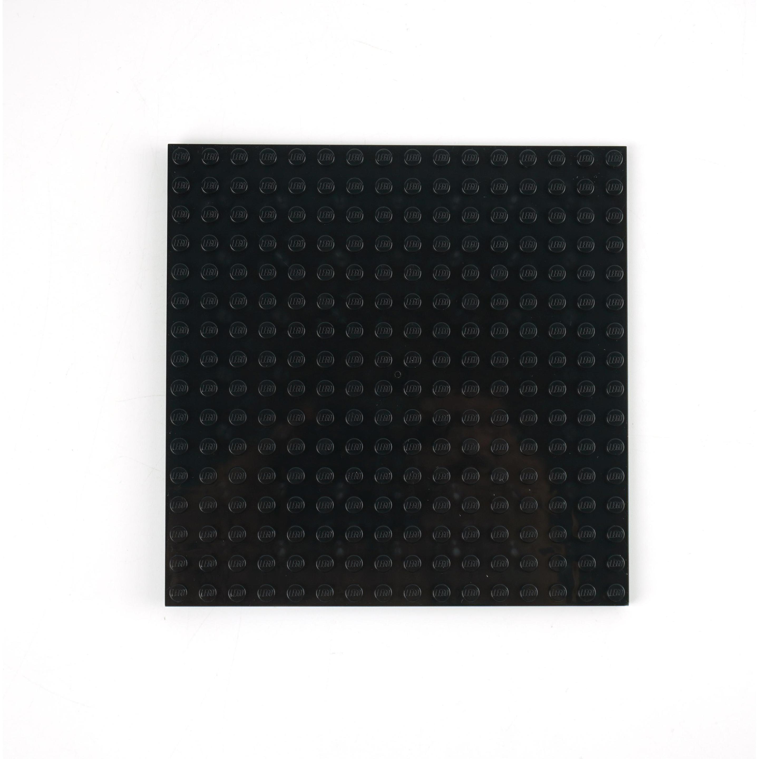 Thumbnail - LEGO 16x16 Platten Schwarz Bauplatten - Black Plate 91405 NEU! Menge 20x (91405, LEGO Zubehör)