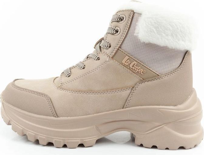 Image du produit Lee Cooper Damen-Winter-Trekkingschuhe, beige (36)