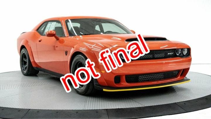 Immagine prodotto Solido 1:43 Dodge Challenger SRT Demon arancione