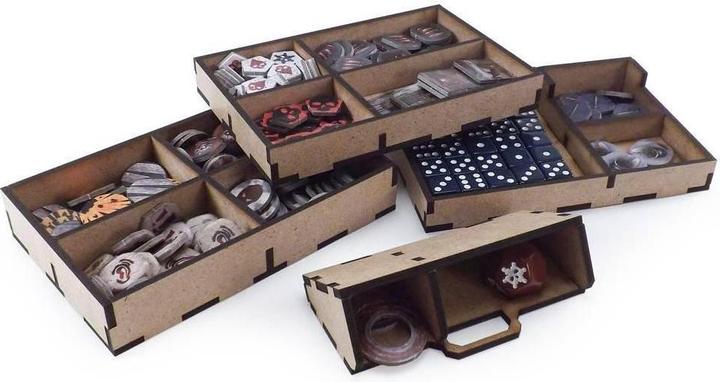 Immagine prodotto Feldherr DEAD-LONG - Organizzatore di giochi da tavolo per Winter of the Dead: The Long Night (Legno)