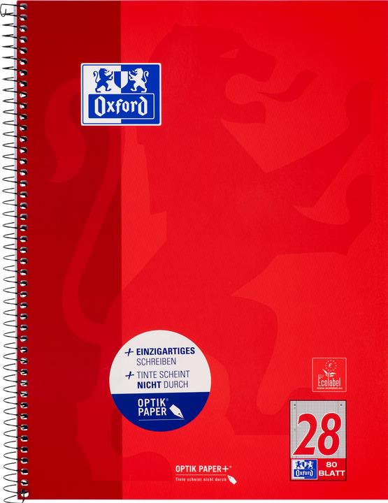 Image du produit Oxford Bloc-notes collège (A4+, Quadrillé, Non contraignant)