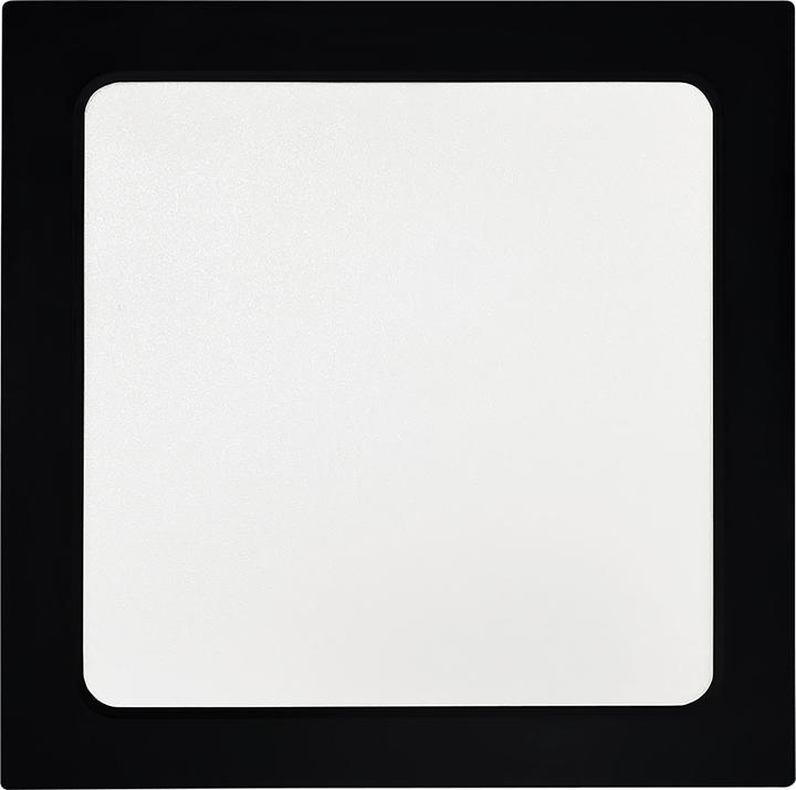 Actual product image Luxula LED-Deckenleuchte, 6W, EEK: F, 600lm, CCT, IP44, quadrat, schwarz (600 lm)