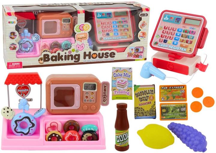 Lean Toys Donut-Shop-Süsswaren-Set