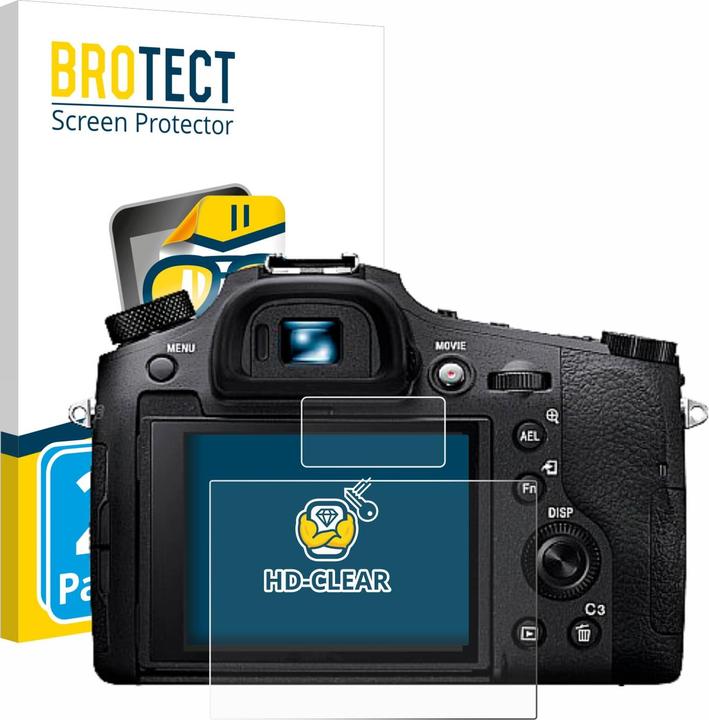 Produktbild BROTECT Schutzfolie Displayschutz Klar (Displayschutz, Cyber-Shot DSC-RX10 IV)