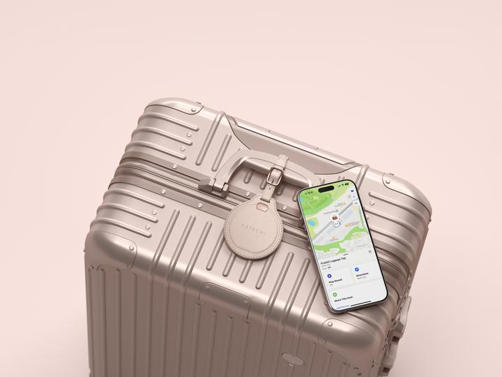 Produktbild Satechi FindAll GepÃ¤ckanhÃ¤nger aus veganem Leder