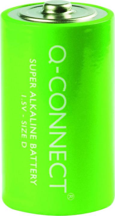 Produktbild Q-Connect Alkaline (2 Stk., D, 12500 mAh)