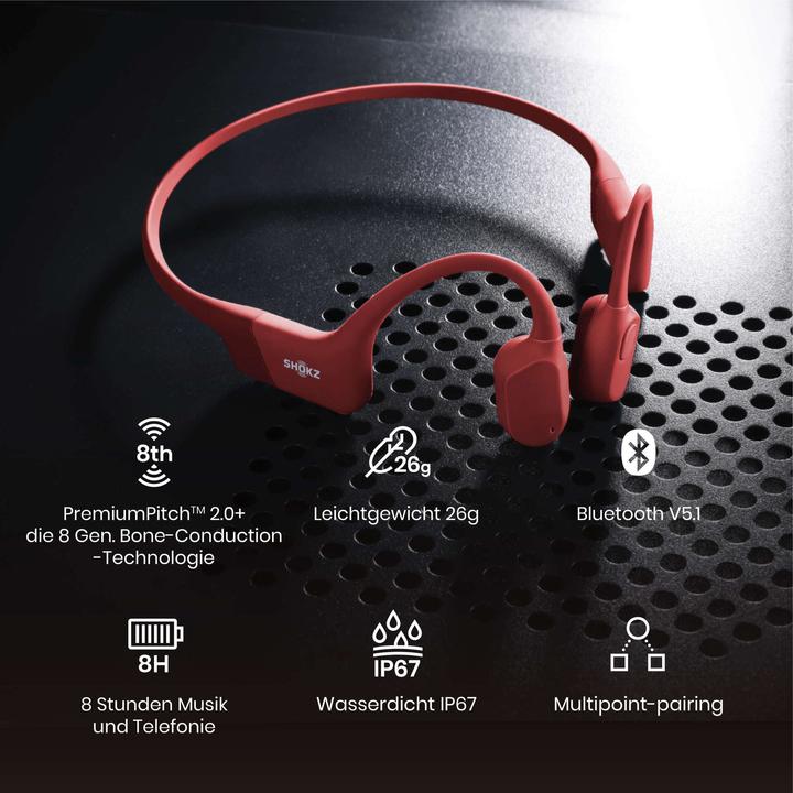 Actual product image Shokz OpenRun (No noise cancelling, 8 h, Wireless)