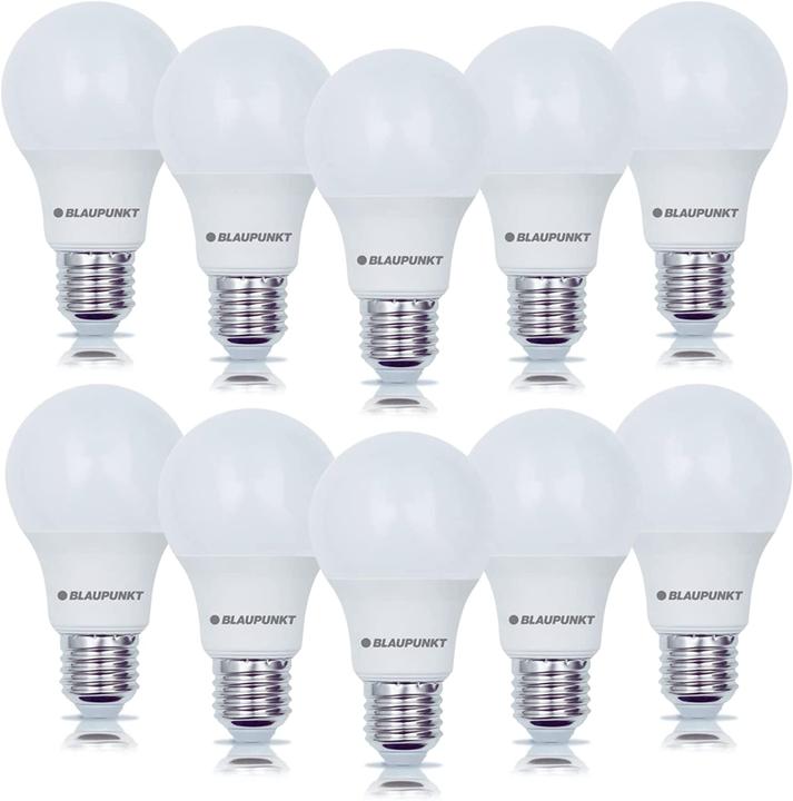 Image du produit Blaupunkt Ampoule LED E27 - 9W - Blanc Chaud 2700K - Ampoules Led - Par 10 (E27, 9 W, 900 lm, 10 x, E)