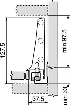 Produktbild Blum Komplett-Schubkasten-Set Tandembox K
