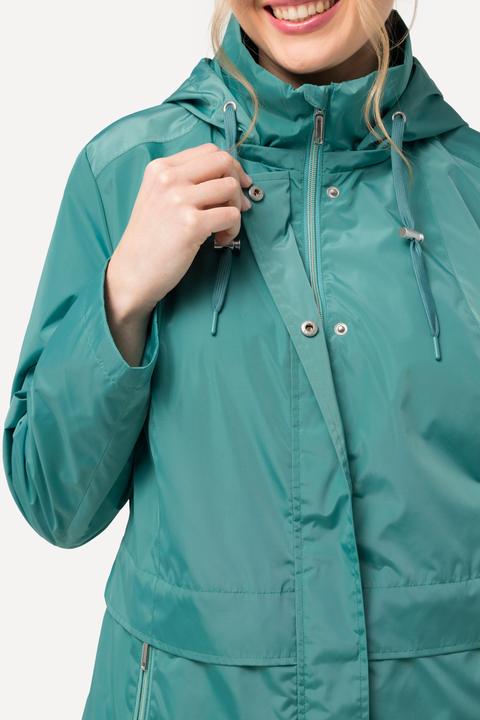 Image du produit Ulla Popken Veste HYPRAR à capuche, coupe-vent et déperlante (46, 48)