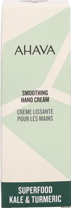 Produktbild Ahava Superfood Smoothing Hand Cream "Kale & Turmeric" - Glättend und nährende Handcreme (100 ml)