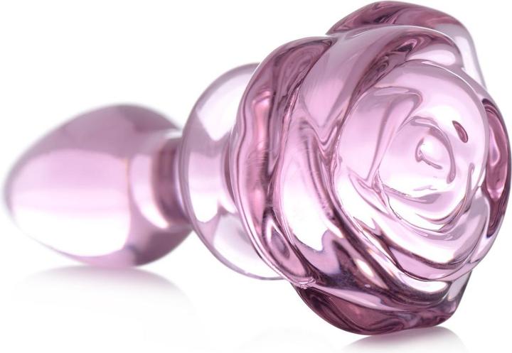 Produktbild XR Brands Glass Small Anal Plug Rose
