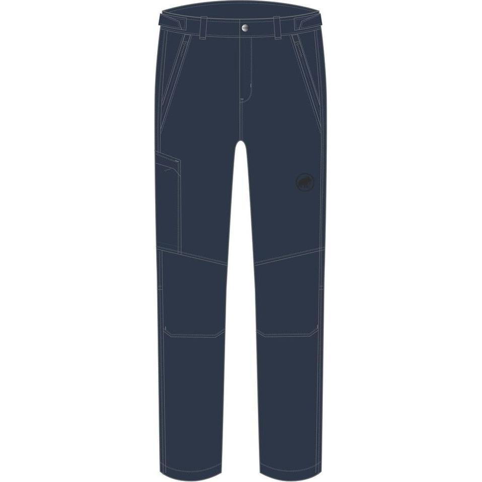 Mammut, Herren, Outdoorhose, Runbold IV Pants, Wanderhose (50), Blau, 50