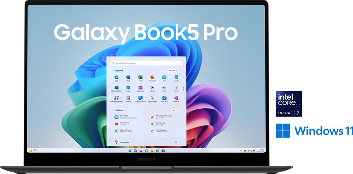 Productafbeelding Samsung Galaxy Book5 Pro (16", Intel Core Ultra 7 256V, 16 GB, 512 GB, NL)