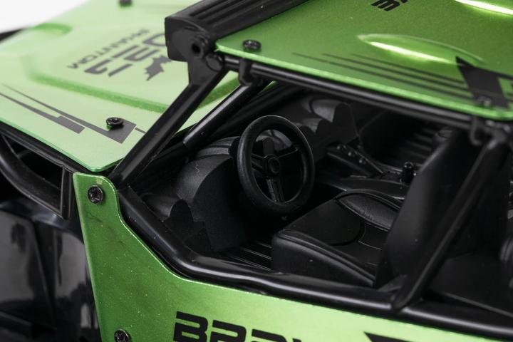 Immagine prodotto Tec-Toy Brave R/C 1:12, 2,4GHz, 7,4V 500mAh Li-Ion, green