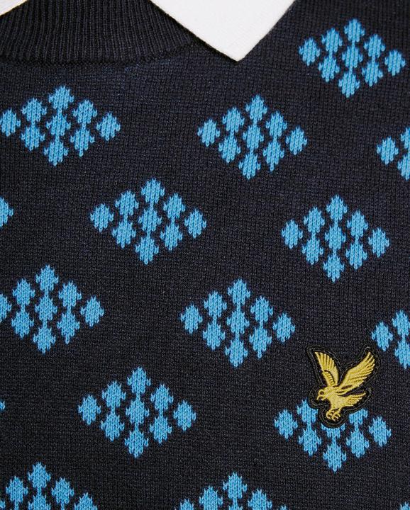 Produktbild Lyle and Scott Argyle-Pullover aus Baumwolle (L)