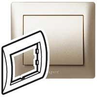 Actual product image Legrand Galea frame 1gang 771401 titanium