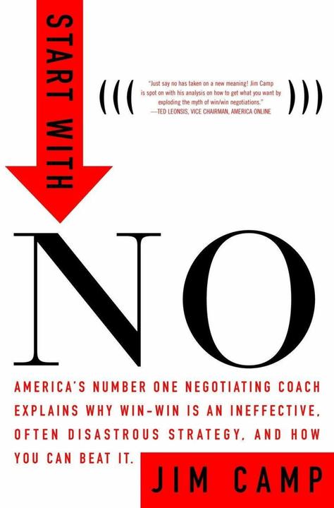 Produktbild Start with No (Englisch, Jim Camp, 2002)