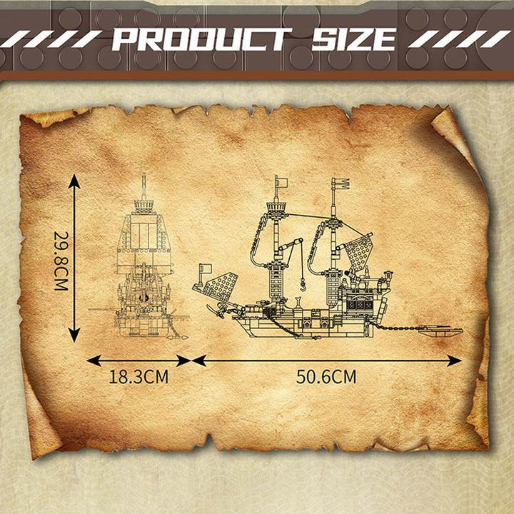 Actual product image Mould King RedBeard's Revenge