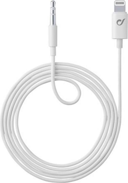 Cellularline Lightning – 3.5 mm Klinke (1 m, AUX Kabel)