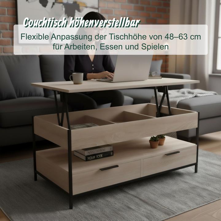 Image du produit Relaxdays Couchtisch