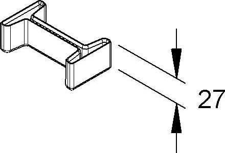 Actual product image Niedax SKI 80