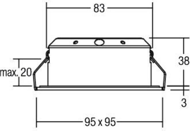Image du produit Brumberg Spot encastré à LED (530 lm)