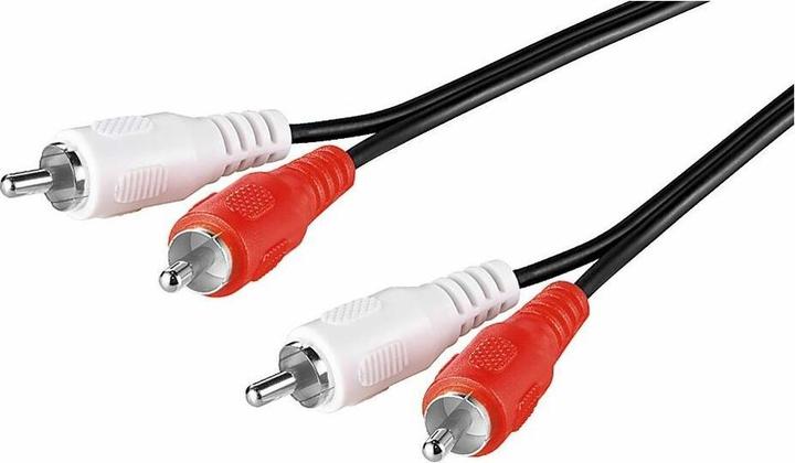 Actual product image MicroConnect Stereo RCA Cable, 2.5 meter (2.50 m)