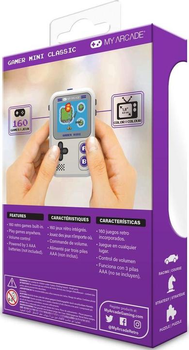 Produktbild Sombo Retro Gamer Mini Classic Games
