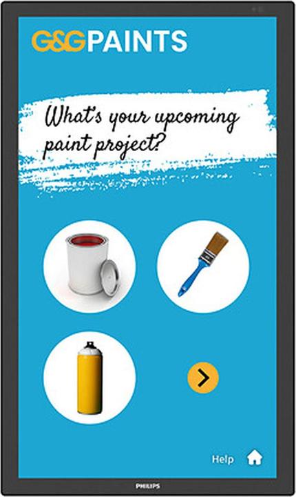 Actual product image Philips Touch Display 24BDL3751T/00 23.8 ", Energieeffizienzklasse (1920 x 1080 pixels, 23.80")