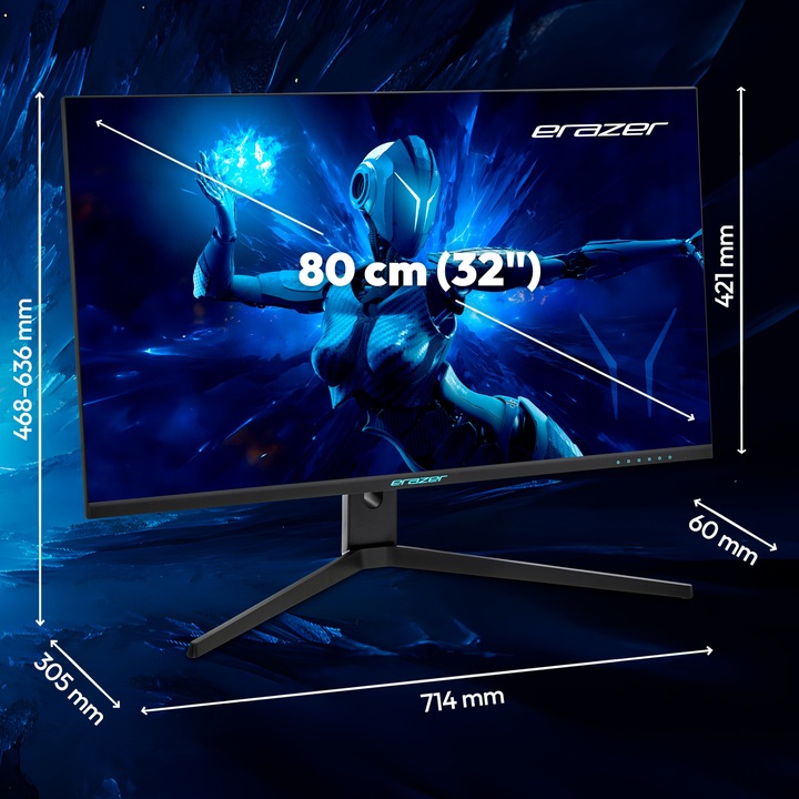 Produktbild Erazer Monitor Spectator X50 (MD21732) (2560 x 1440 Pixel, 32")