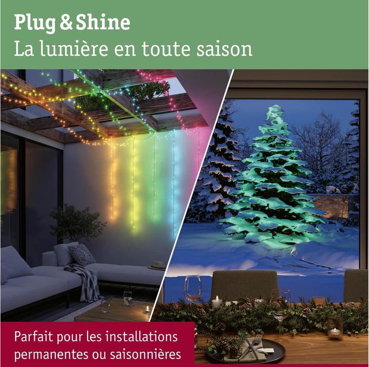 Produktbild Paulmann Outdoor Plug & Shine Lichterkette Yuna (7.40 m)