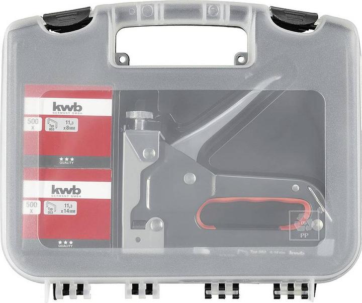 Actual product image kwb Hand Tacker Case TACK140