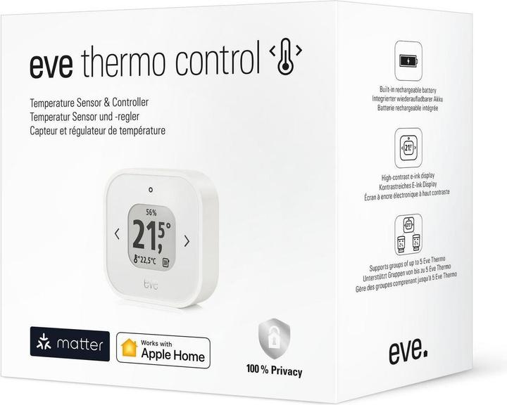 Image du produit Eve Contrôle thermique (Matter)