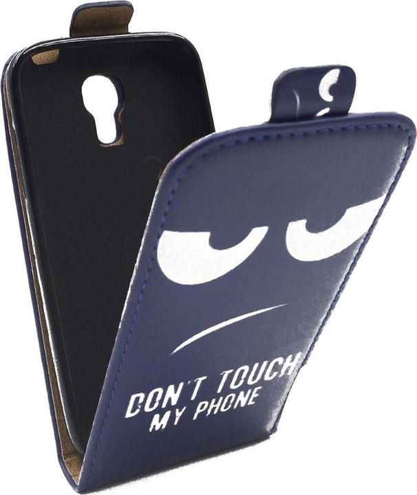 Produktbild König Design Handyhülle für Samsung Galaxy S4 Schutztasche Wallet Cover 360 Case Bumper Blau (Samsung Galaxy S4)